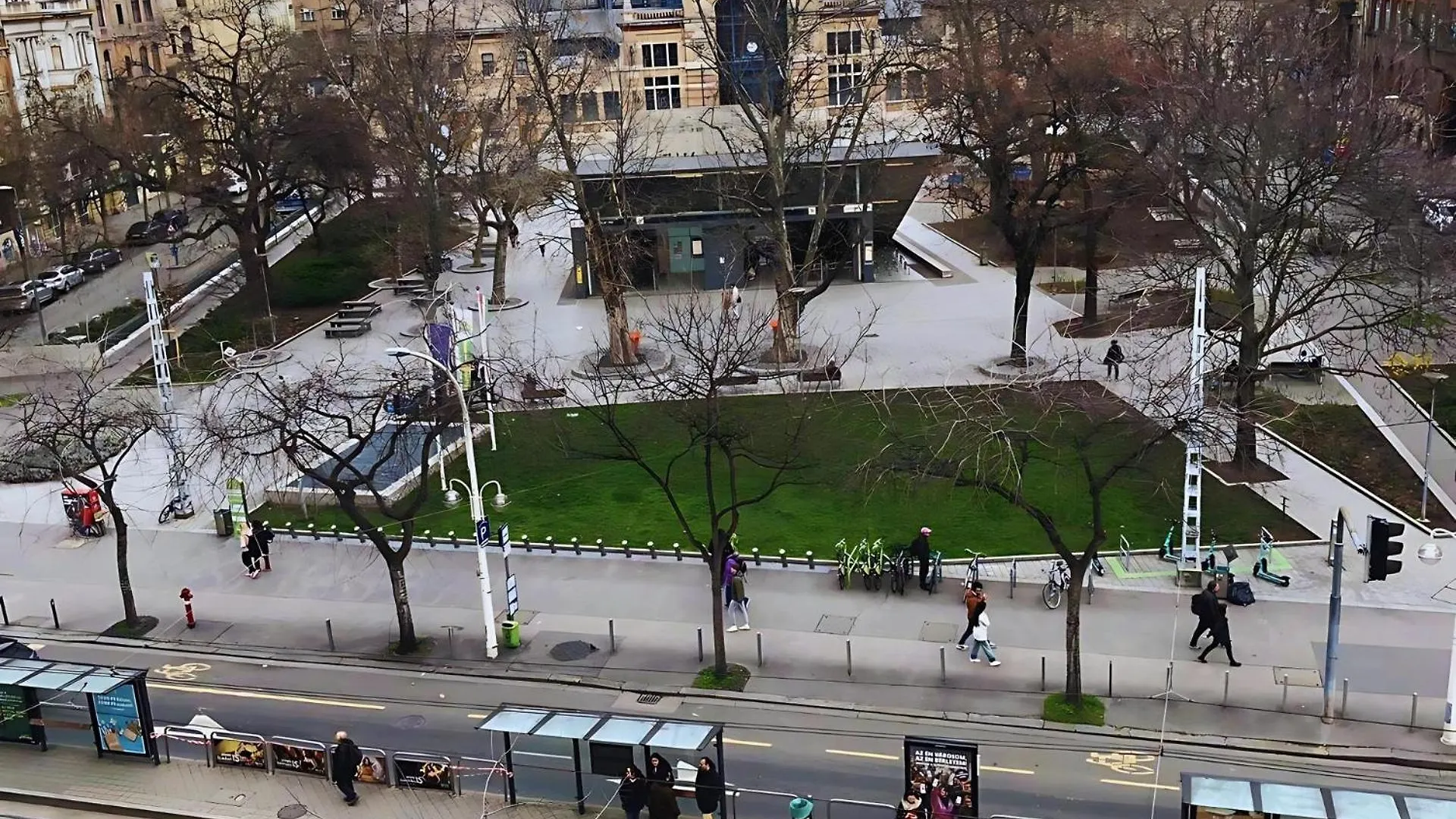 Saffron Apartment City Center Panorama Balcony Budapest