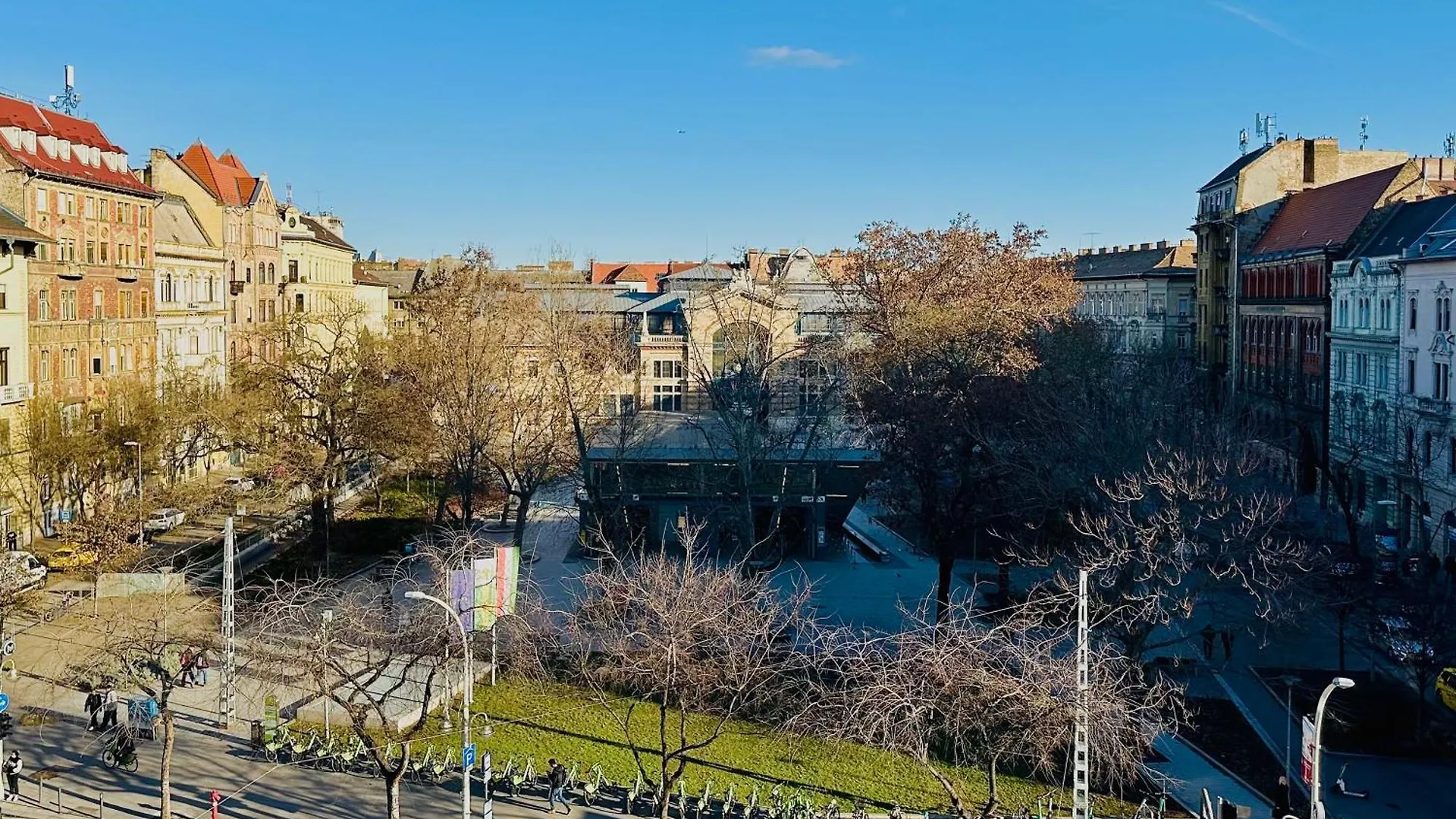 Saffron Apartment City Center Panorama Balcony Budapest