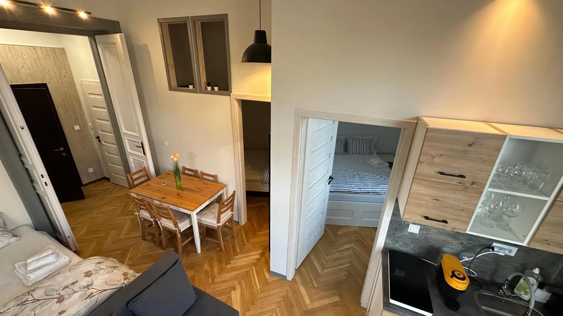 Saffron Apartment City Center Panorama Balcony Budapest